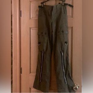 Tripp nyc RARE y2k green pants excellent cond size 1